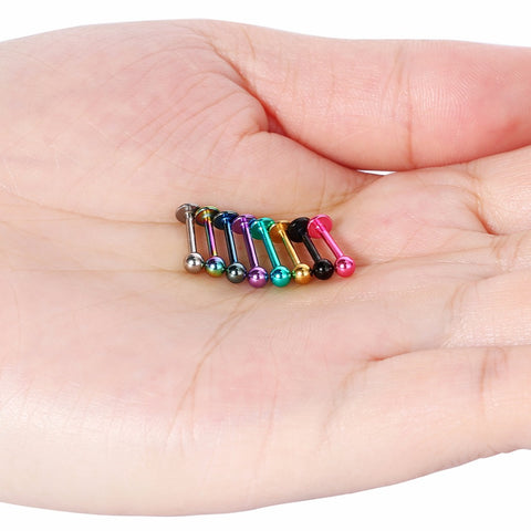 Solid Steel Tongue Ring